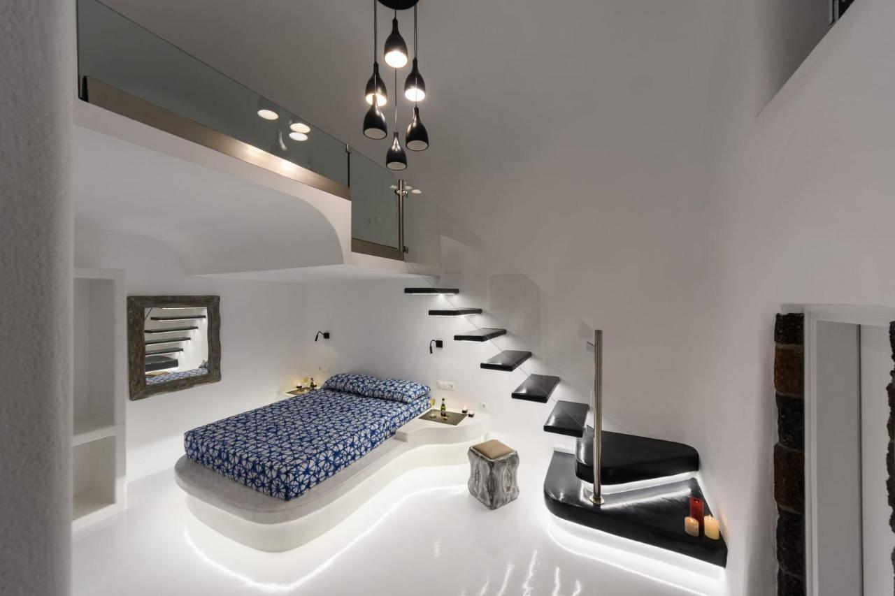 산토리니 Santorini Traditional Apt With Private Hot Tub 아파트 외부 사진